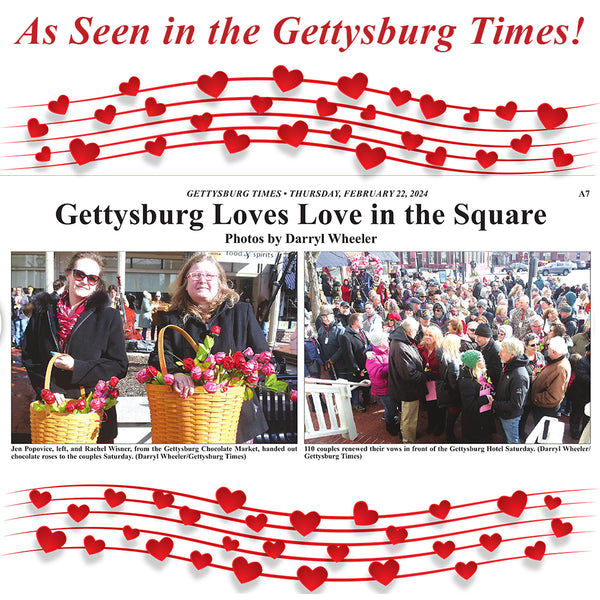 As Seen in The Gettysburg Times!