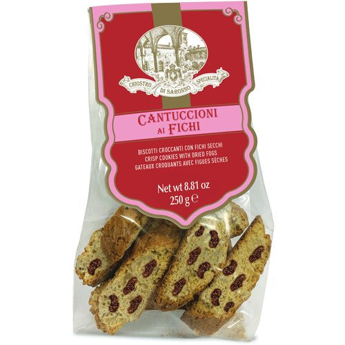 Amaretti Del Chiostro Cantuccioni Fig Biscotti Cello Bag