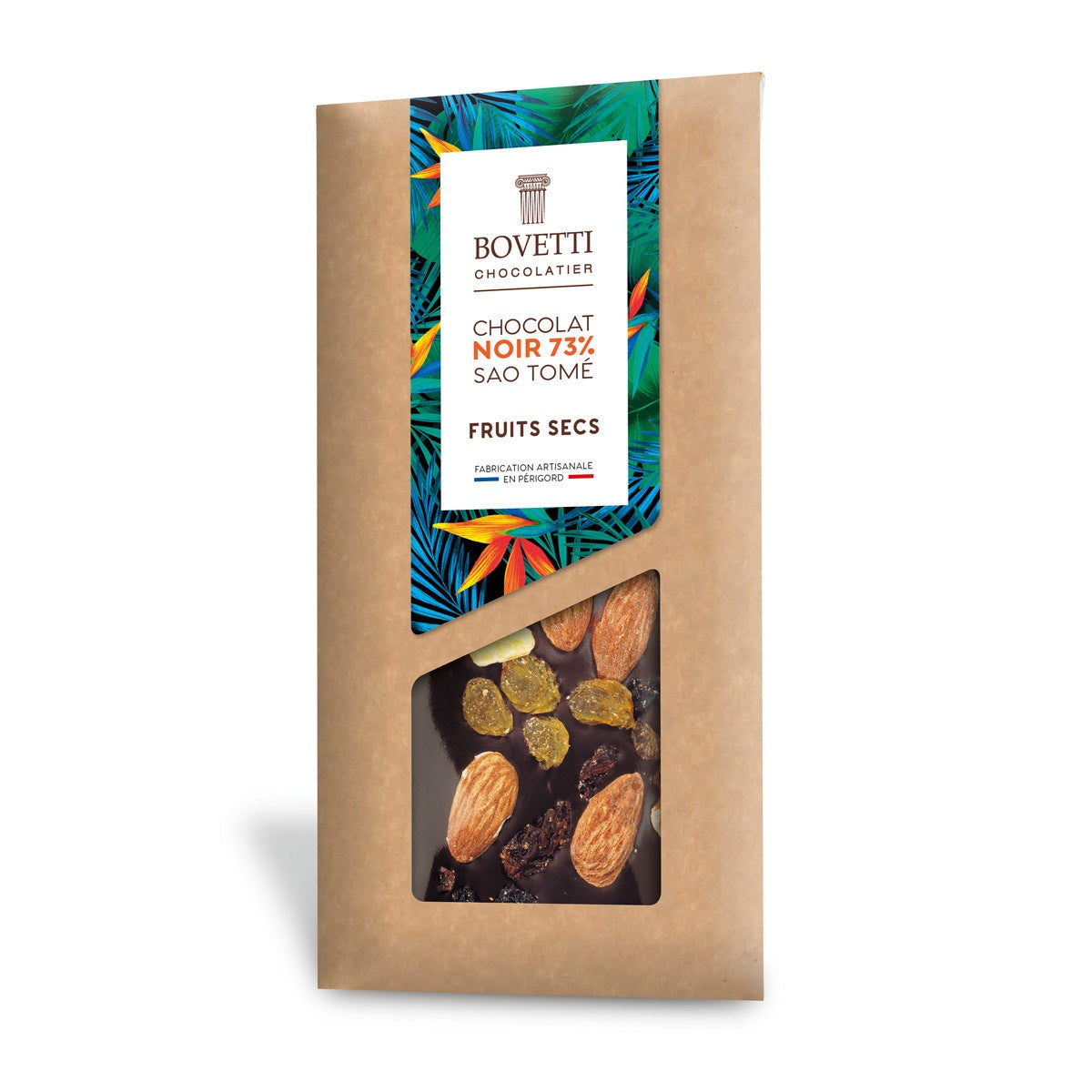Bovetti Dark Chocolate Candied and Dried Fruit Bar