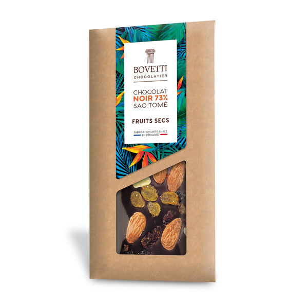 Bovetti Dark Chocolate Candied and Dried Fruit Bar
