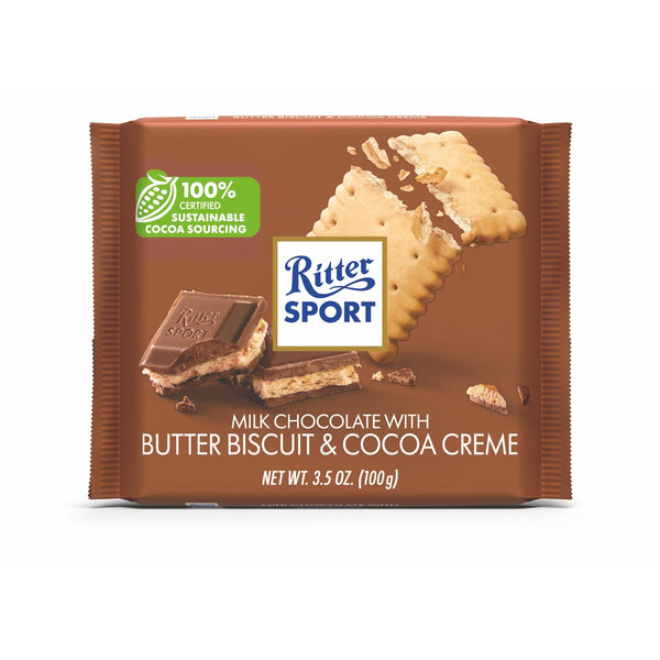 Ritter Sport Milk Chocolate Butter Biscuit