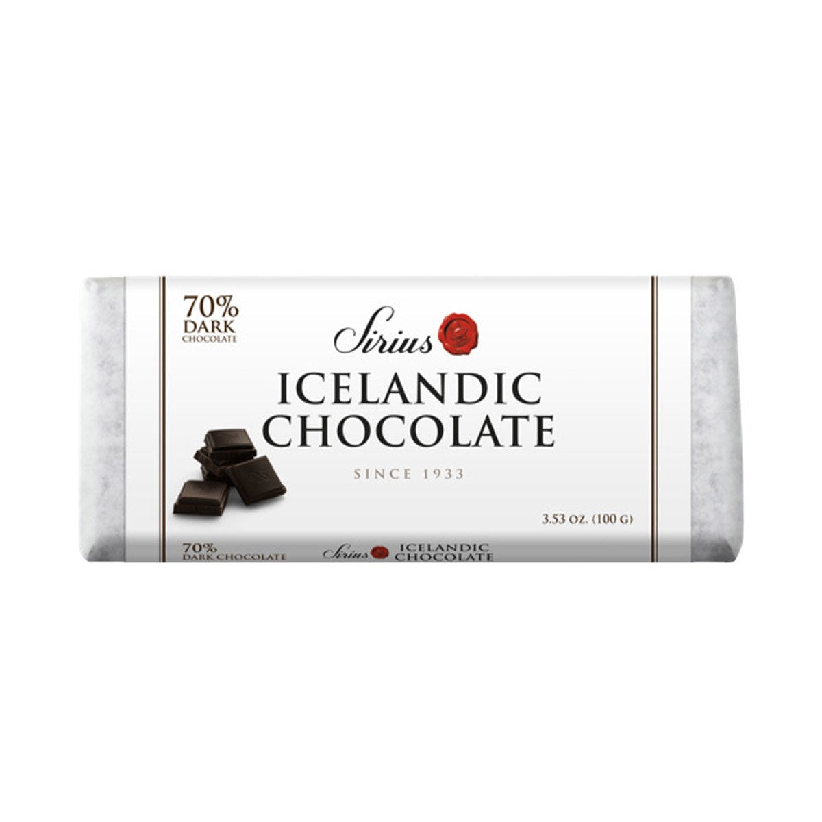 Noi Sirius Extra-Bitter Chocolate 70% 2/Pk Bar