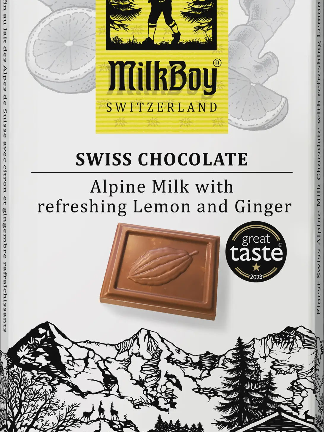 Milkboy Alpine Milk with Refreshing Lemon and Ginger