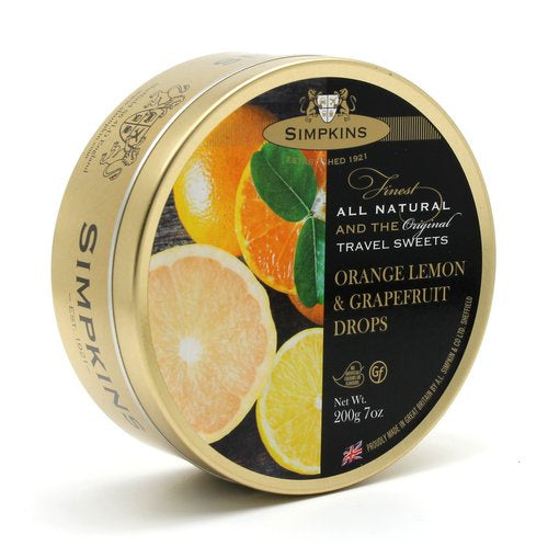 Simpkins Orange, Lemon and Grapefruit Drops