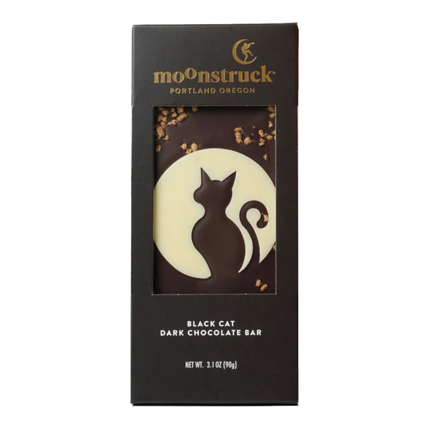 Moonstruck Black Cat Dark Chocolate Bar