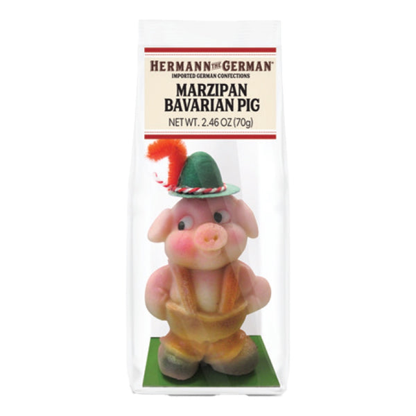 Hermann The German Marzipan Bavarian Pig