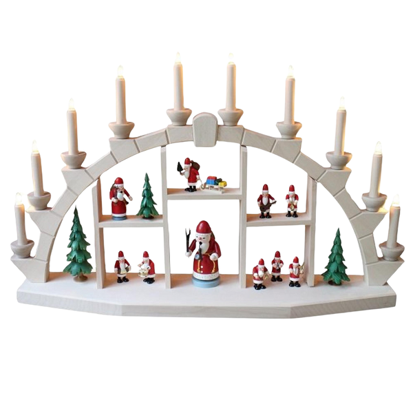 Santa Smoker and Figures only Gahlenz NOT ONLINE