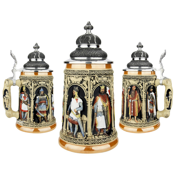 Knights of the Crusade Stein by King Werk GmbH and Co