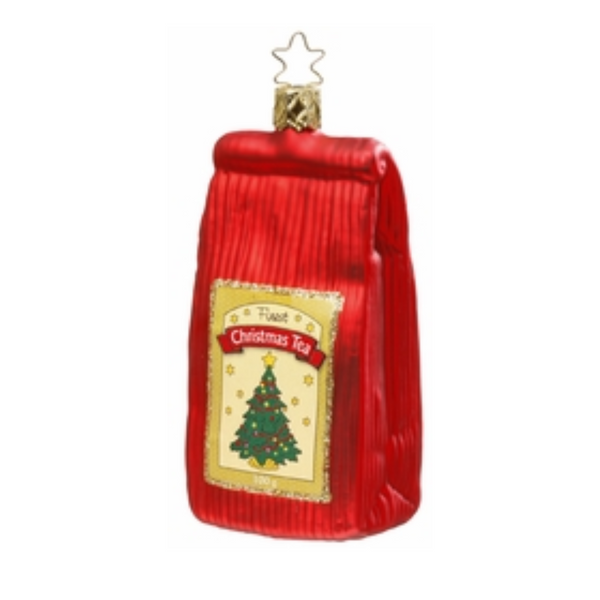 Finest Christmas Tea Ornament by Inge Glas of Germany