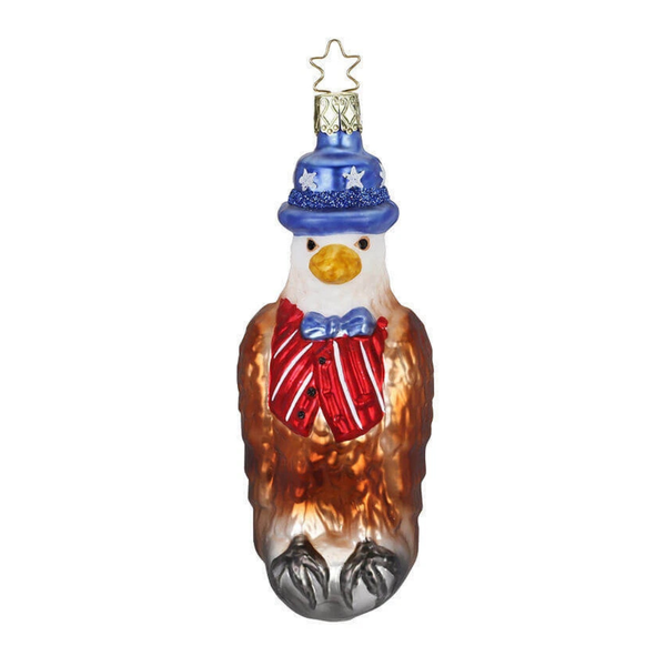 Protecting Our Skies, Patriotic Eagle by Inge Glas of Germany