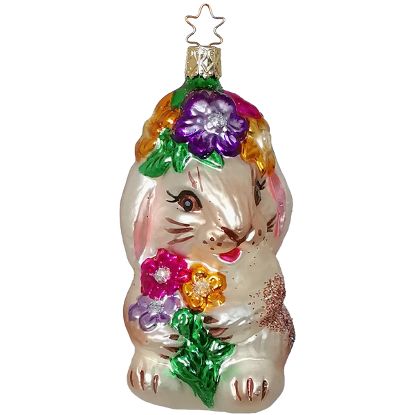 Blossom bunny rabbit by Inge Glas of Germany