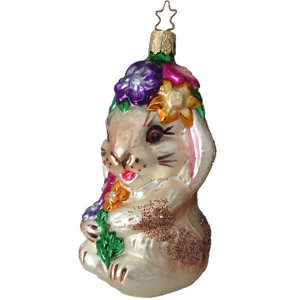 Blossom bunny rabbit by Inge Glas of Germany