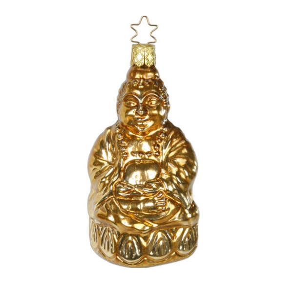 Enlightened Buddha made by Inge Glas of Germany