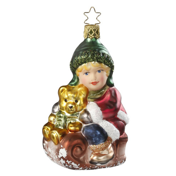 Happy Day Ornament by Inge Glas of Germany