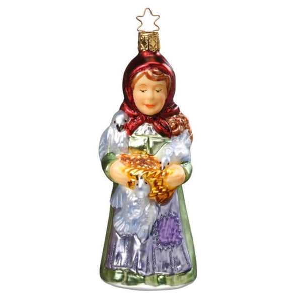 Cinderella's Guardian Doves Ornament by Inge Glas of Germany