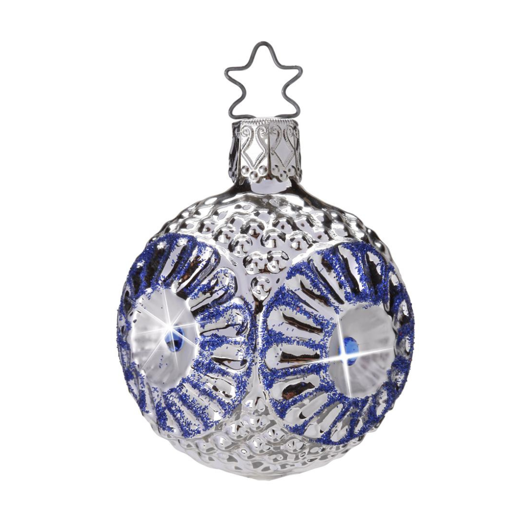 Blues Hues Ornament by Inge Glas of Germany