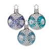 Blues Hues Ornament by Inge Glas of Germany