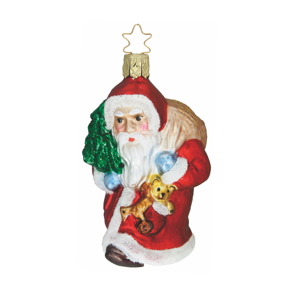 St. Nikolaus and the Meaning of Christmas Replacement, Santa by Inge Glas of Germany