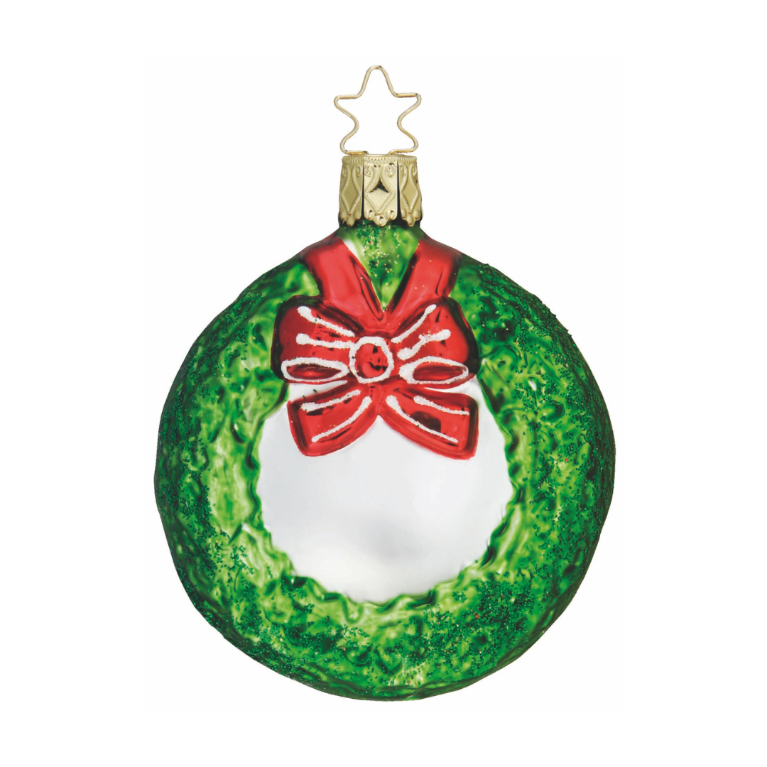 St. Nikolaus and the Meaning of Christmas Replacement, Wreath by Inge Glas of Germany
