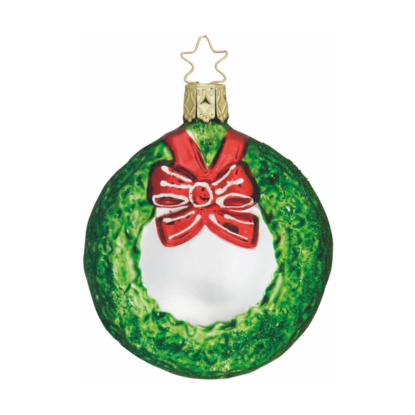 St. Nikolaus and the Meaning of Christmas Replacement, Wreath by Inge Glas of Germany