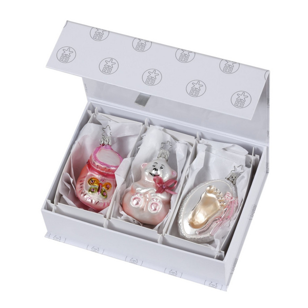 Welcome Baby Box Set, Pink by Inge Glas of Germany