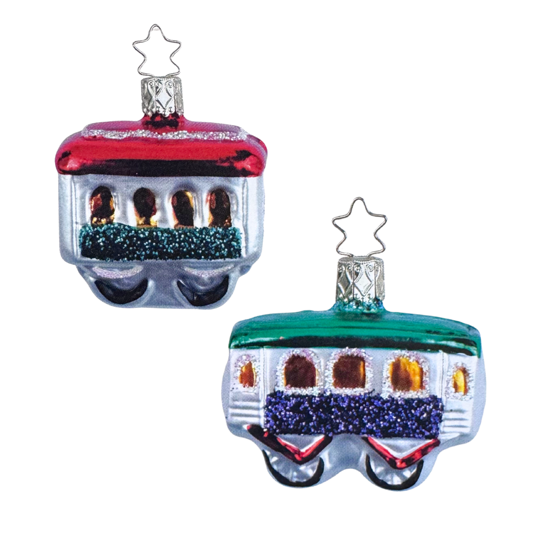 Railroad Car, assorted by Inge Glas of Germany