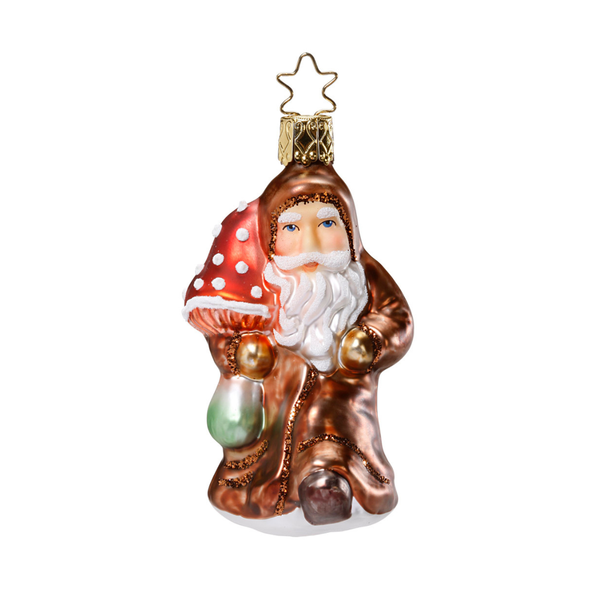 Santa with Mushroom, LifeTouch by Inge Glas of Germany