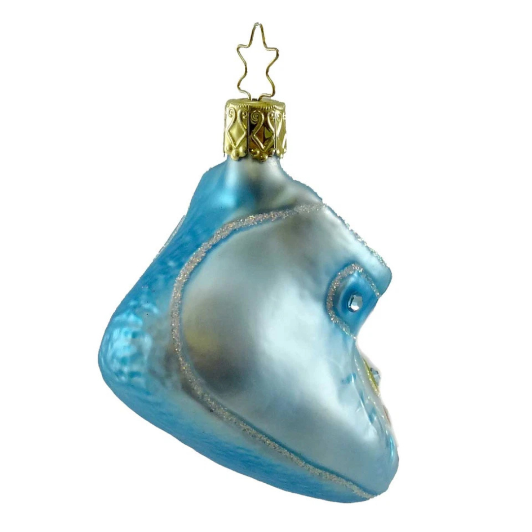 Baby Bootie with Swarovski Crystals by Inge Glas of Germany