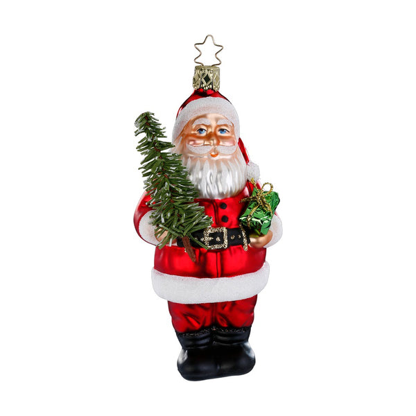 2025 Santa Clause Annual Ornament by Inge Glas of Germany