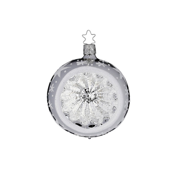 Sparkling Sky Reflector, silver shiny, 2.4" by Inge Glas of Germany