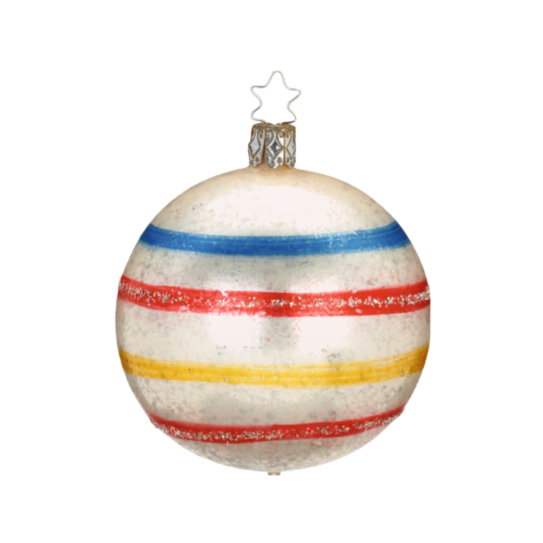 Rings Ball, Nostalgia, blue by Inge Glas of Germany