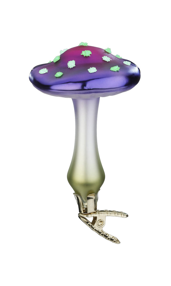 Laccaria Mushroom Ornament by Inge Glas of Germany