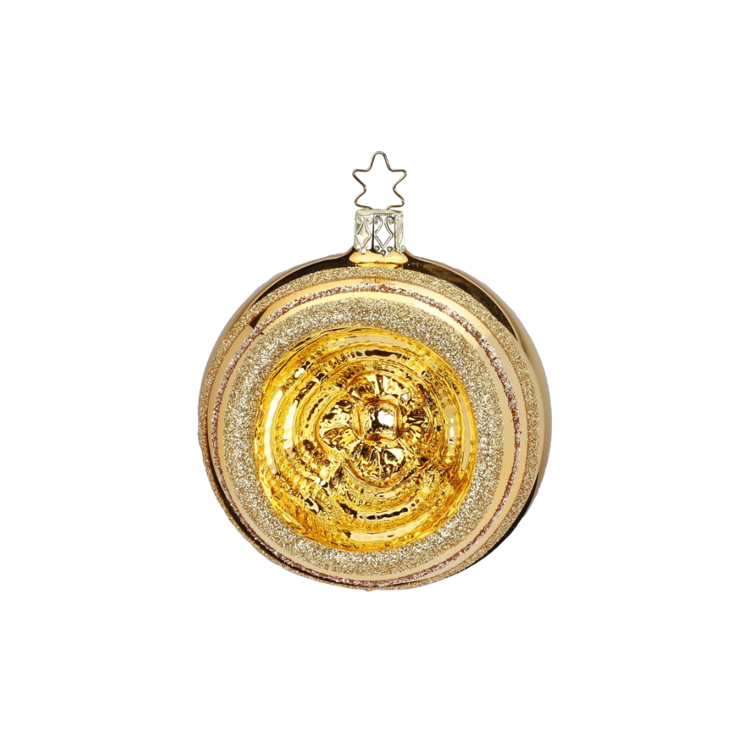 Reflexkugel, Inkagold, 6cm by Inge Glas of Germany