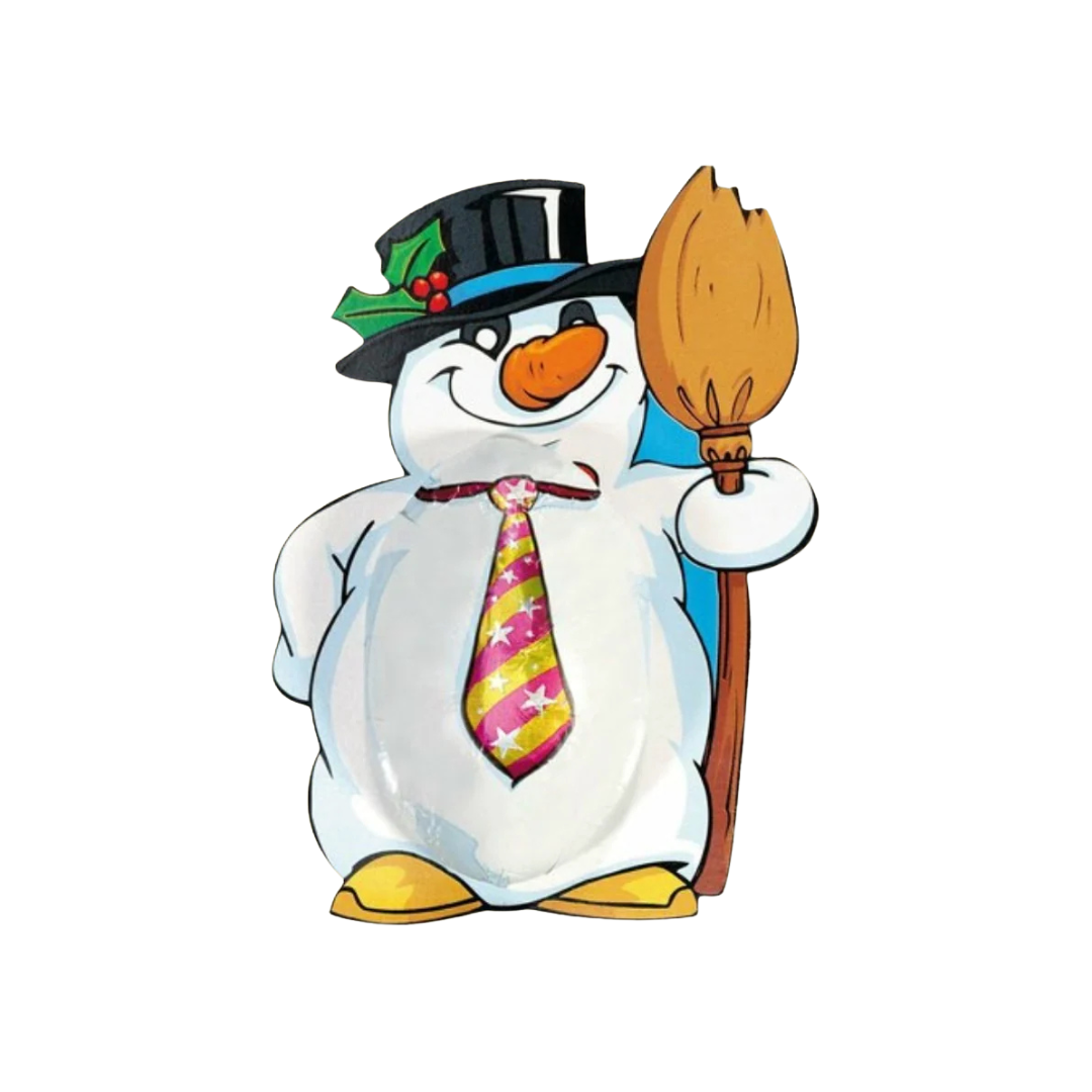 STORZ Milk Chocolate Snowman Assorted pack of 4