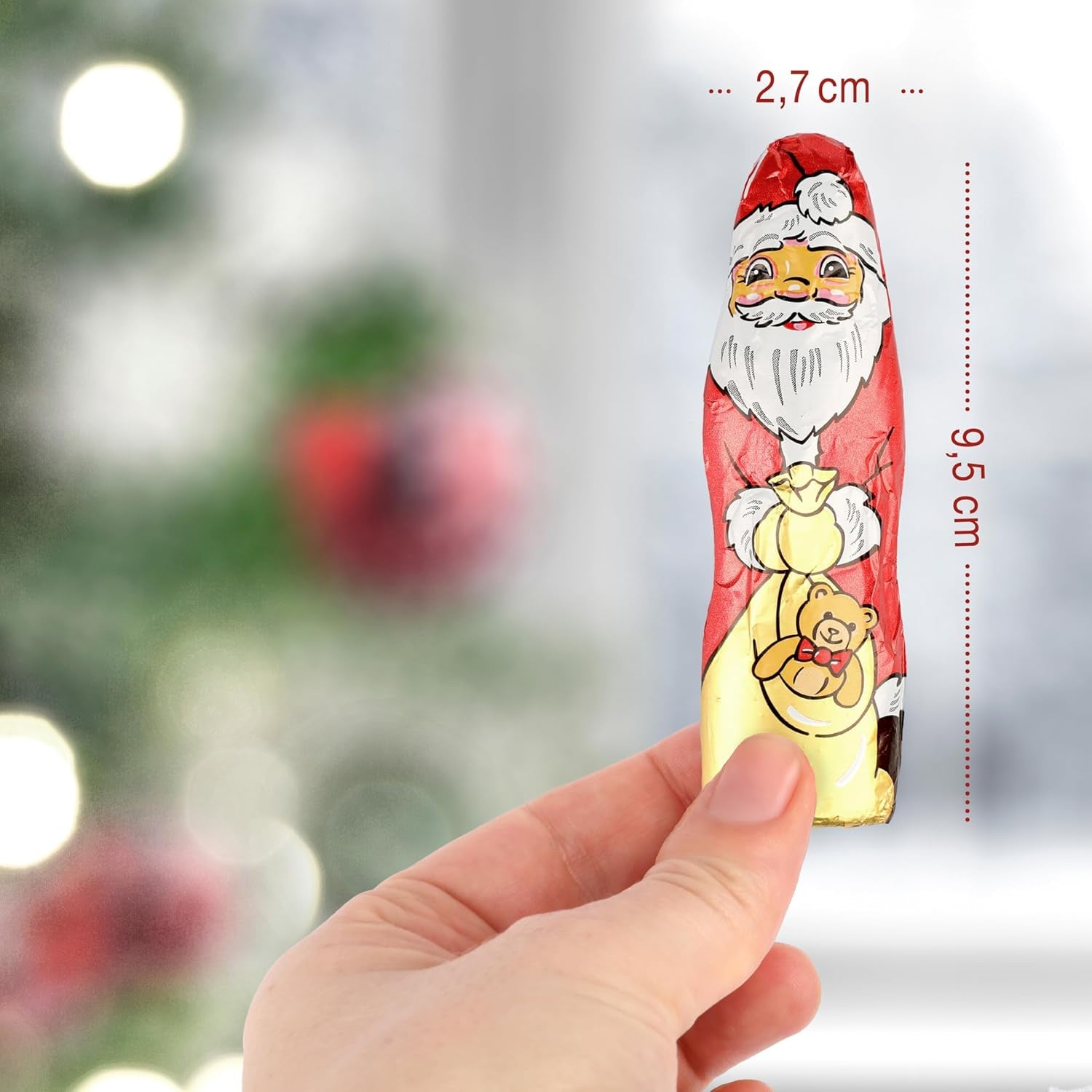 Riegelein Solid Santas Bag of 5