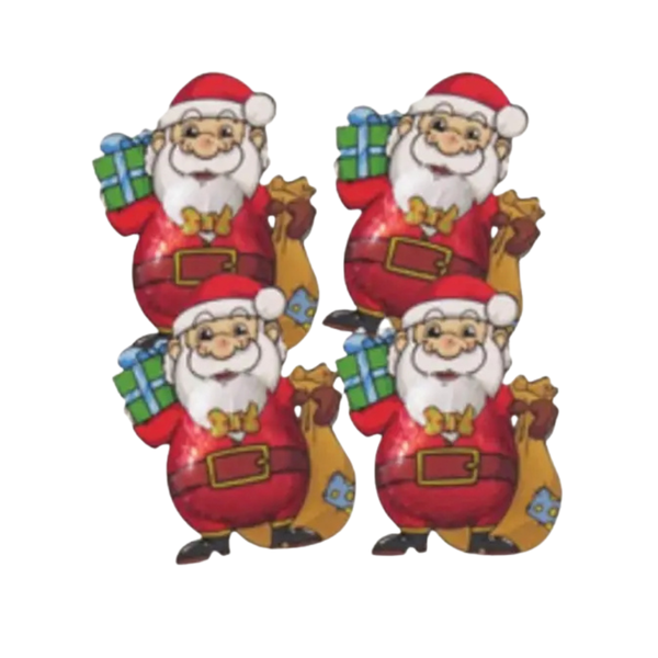 Storz Milk Chocolate Santa Bag of 4
