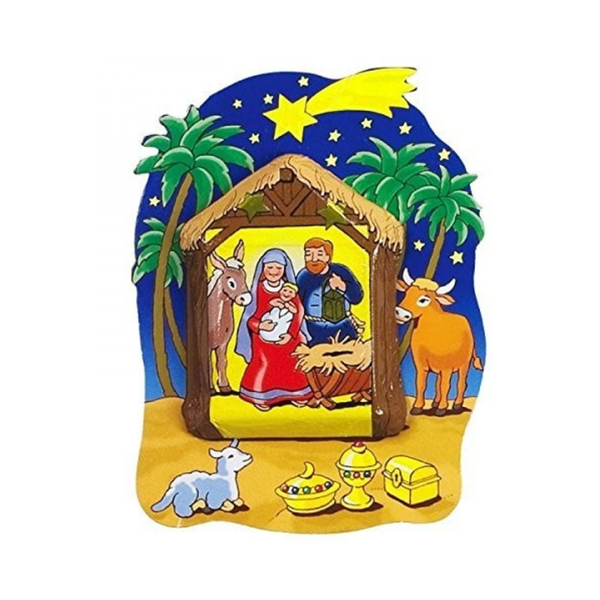 Storz Milk Chocolate Bethlehem Scene 4 piece bag