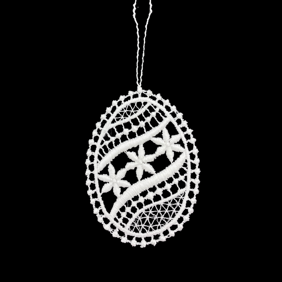 Lace Egg One Ornament by StiVoTex Vogel