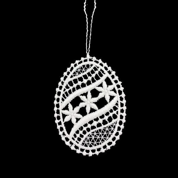 Lace Egg One Ornament by StiVoTex Vogel