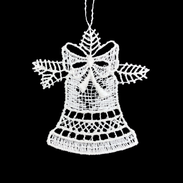 Mini Lace Bell Ornament by StiVoTex Vogel