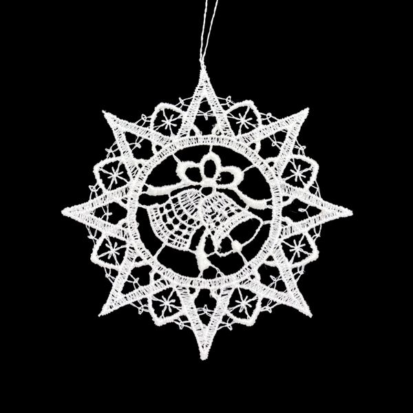 Star Frame Lace Ornament by StiVoTex Vogel