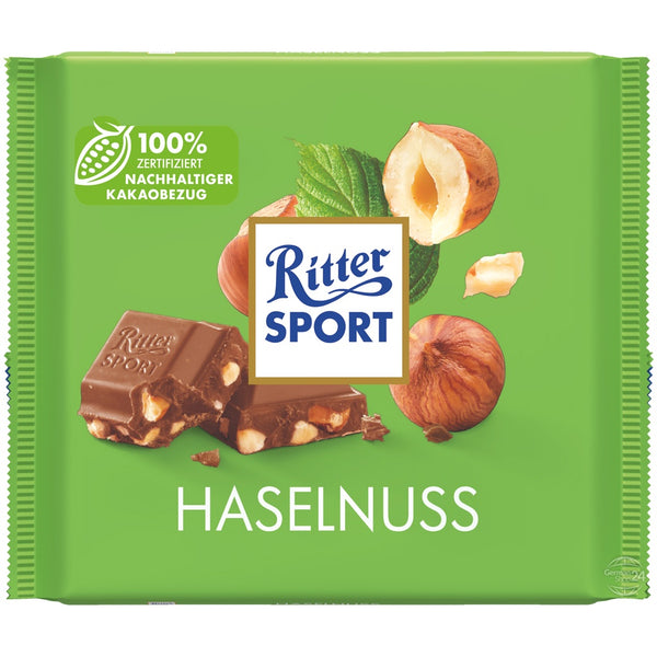 Ritter Sport Milk Chocolate With Cashew Bar