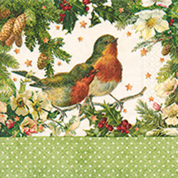 angel orchestra red napkins