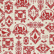 angelico red napkins