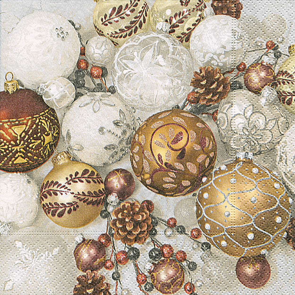Shiney Baubles Paper Luncheon Napkins by Paper and Design GmbH