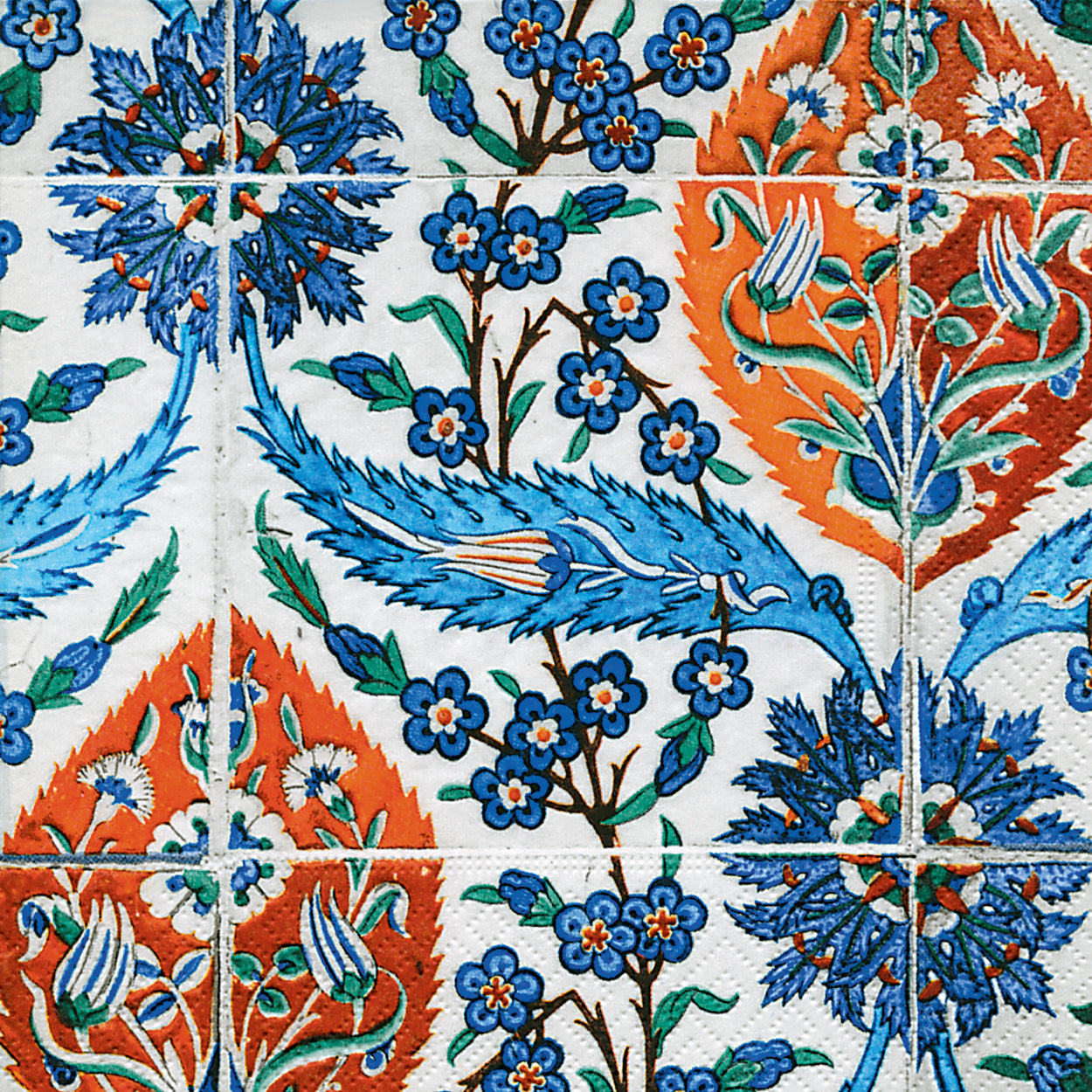 Asian Tiles Paper Luncheon Napkins by Paper and Design GmbH