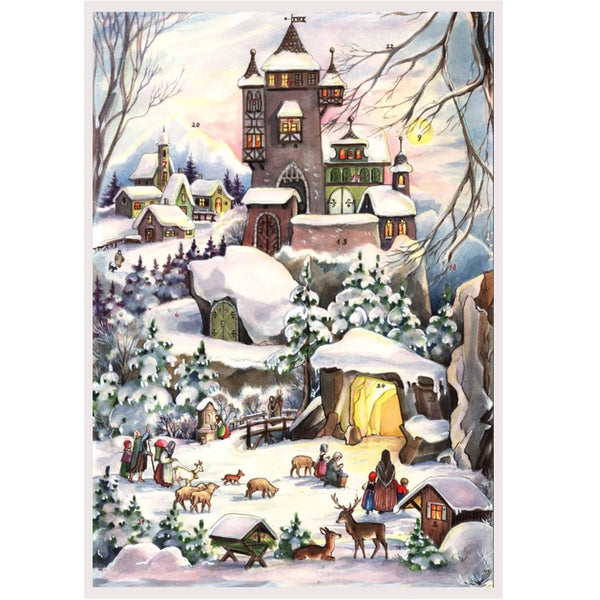 Castle Manger Advent Calendar by Richard Sellmer Verlag