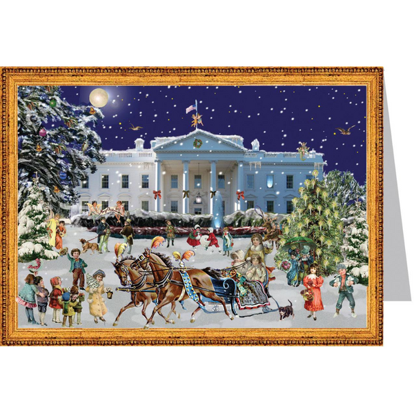 White House Advent Calendar Card by Richard Sellmer Verlag