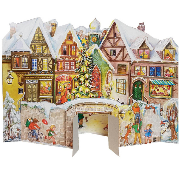 Pop out Village Advent Calendar by Richard Sellmer Verlag