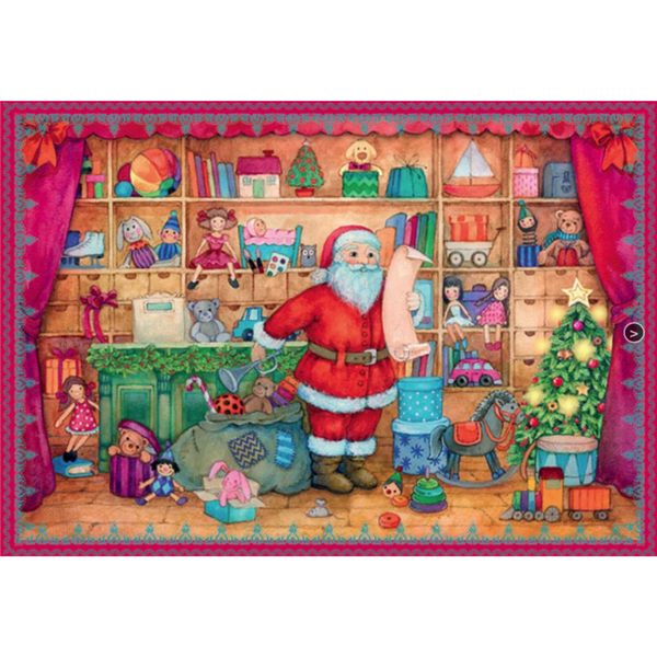 Santa Workshop Advent Calendar by Richard Sellmer Verlag